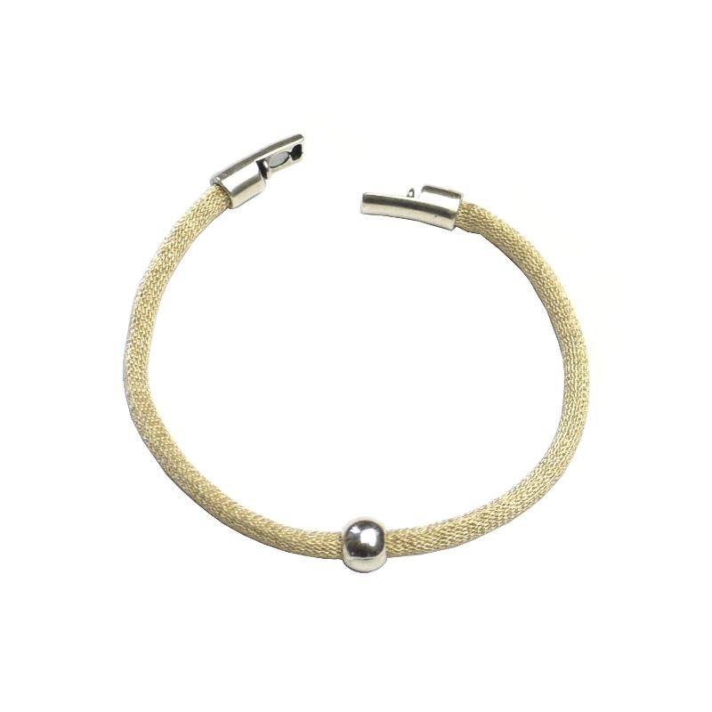 Viskose-Perlon-Armband, sand