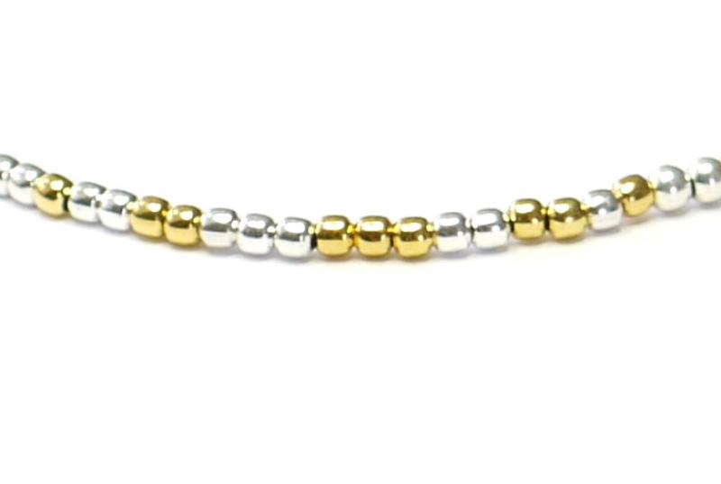 Silber-Armband, silber-gold